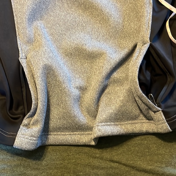 Men’s Black and Gray Spyder 3/4 Zip Jacket - Picture 3 of 6